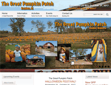 Tablet Screenshot of greatpumpkinpatch.com